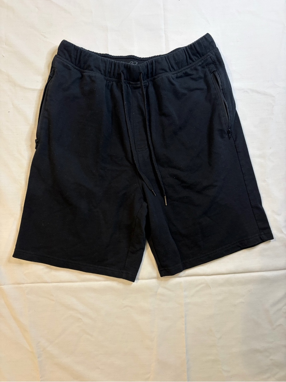 Eddie Bauer Men's Black Athletic Drawstring Shorts